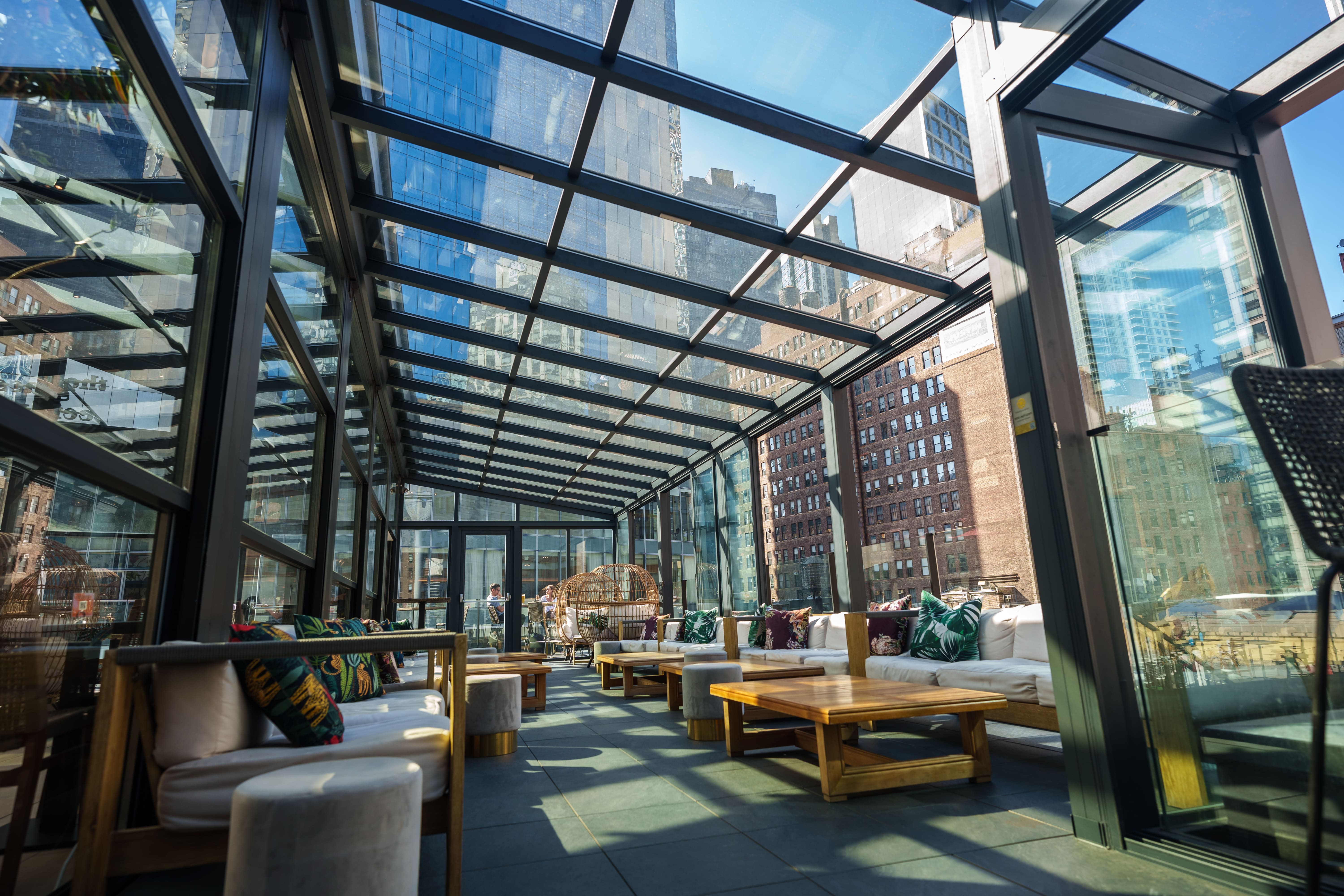 Louvered Roof Project Glass Ceiling Nomad Roof New York Ny