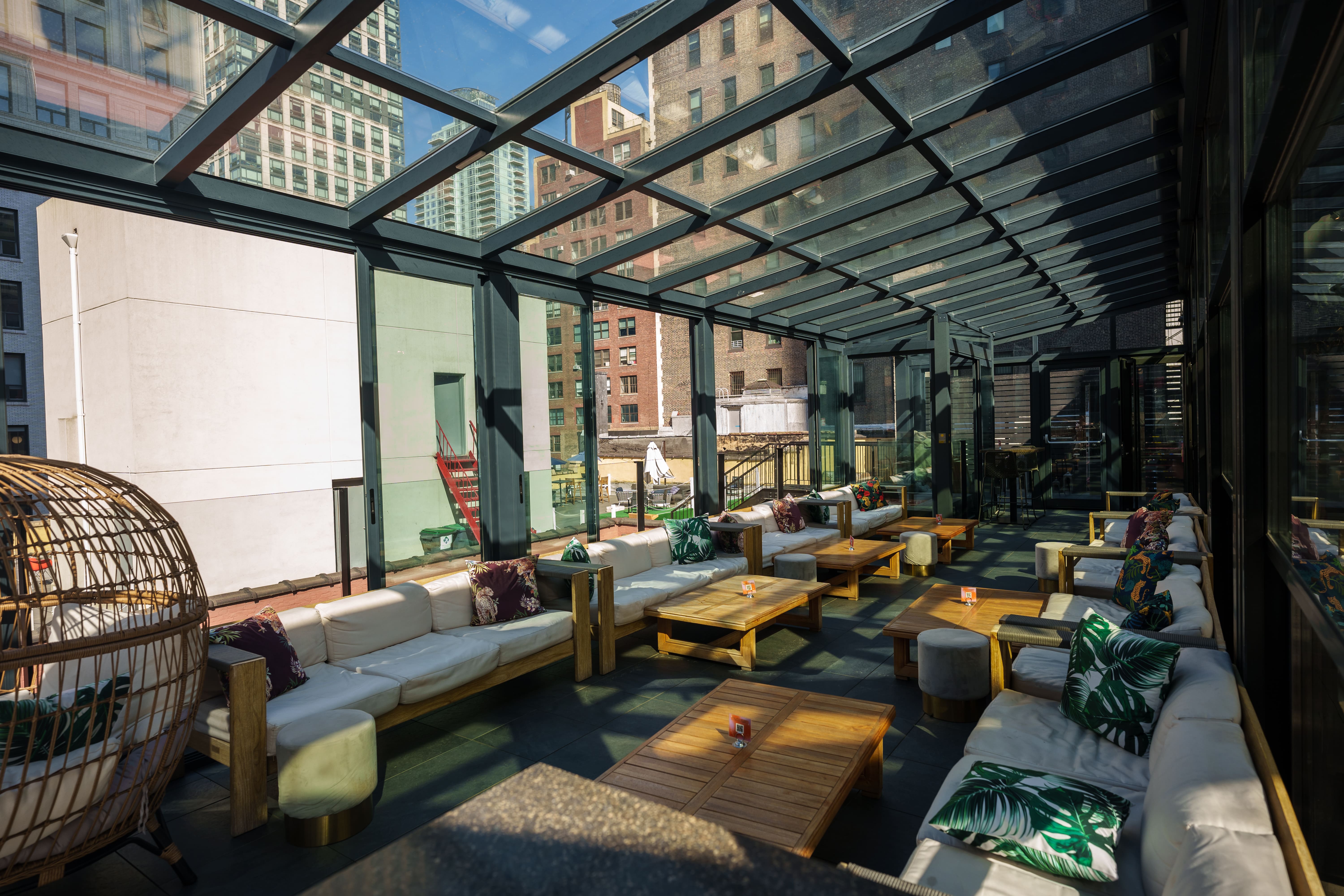 Louvered Roof Project Glass Ceiling Nomad Roof New York Ny