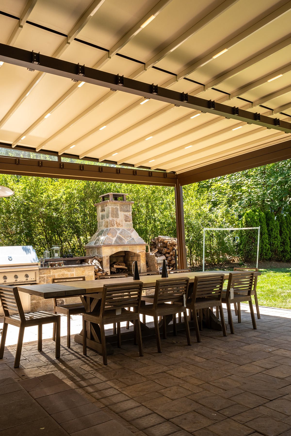 Project Cohn, Clifton, NJ Pergola Roof