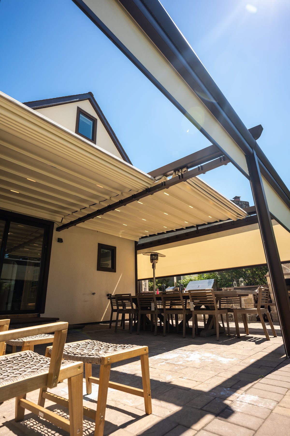 Project Cohn, Clifton, NJ Pergola Roof