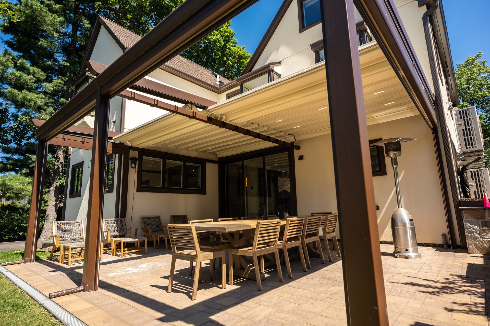 Project Cohn, Clifton, NJ Pergola Roof